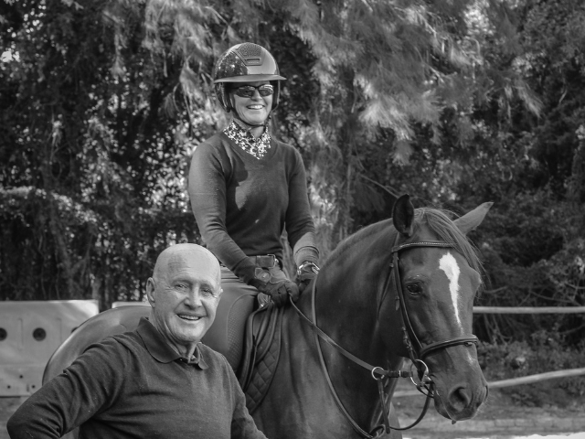 Barry & Lorette Taylor owners of Farnham Online and Farnham Stables