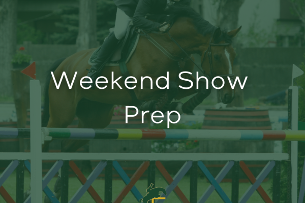 Farnham weekend show prep course cover image for showjumpers