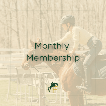 Farnham Monthly Membership product image for online showjumping coaching