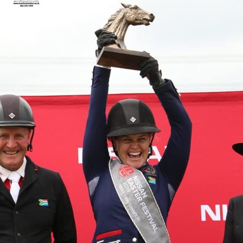Champion Protea rider Lorette Knowles-Taylor, South Africa